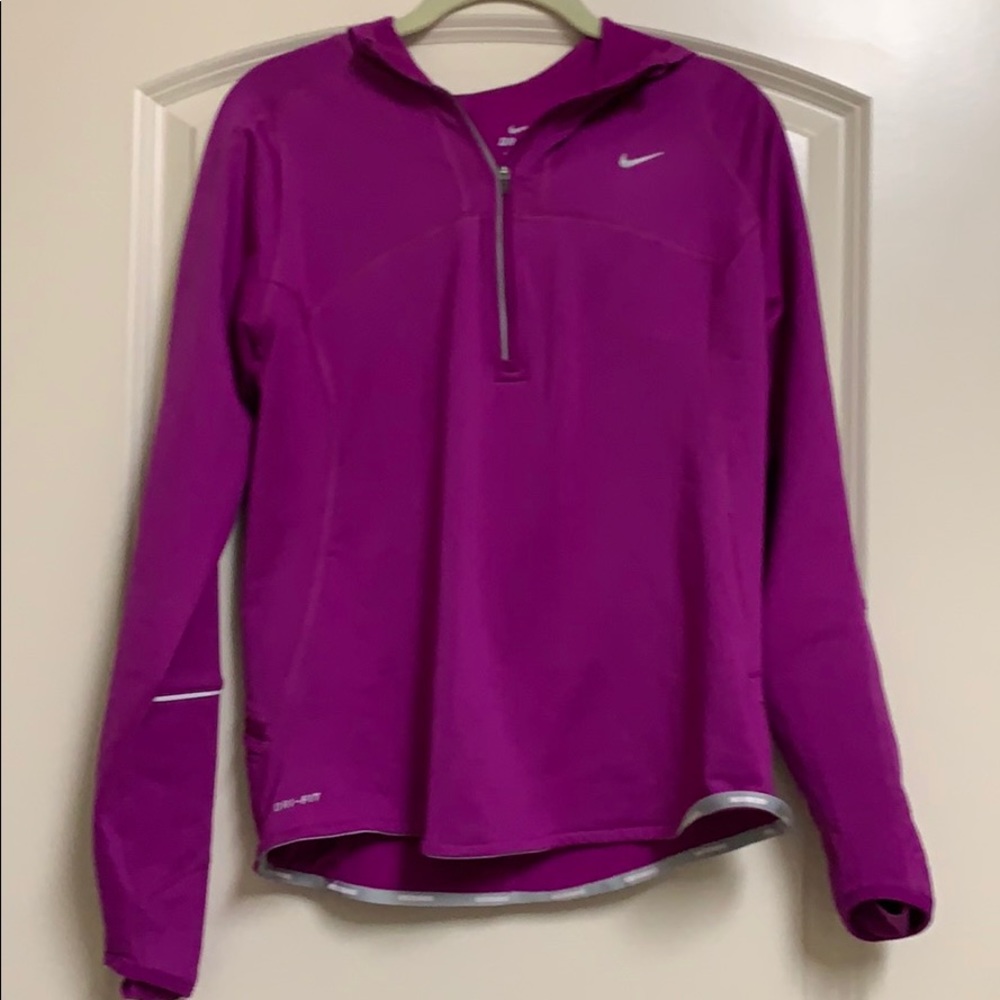 Fleece-Lined Nike Running Jacket